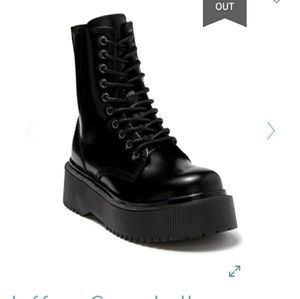 Jeffrey Campbell Leather Platform Boot